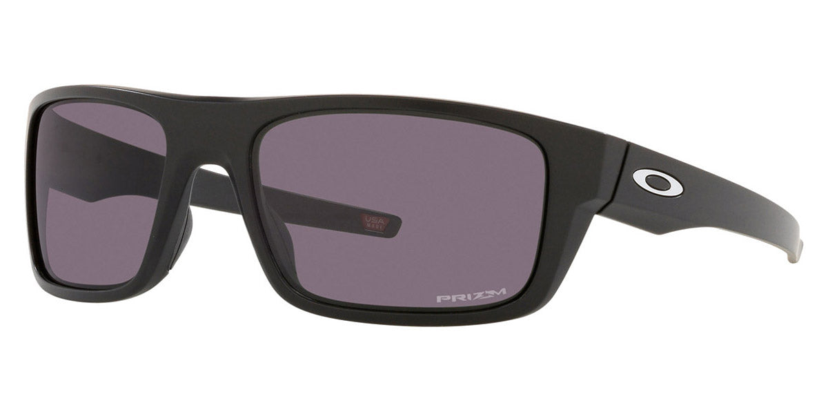 Oakley® OO9367 Drop Point OO9367 936734 60 - Matte Black / Prizm Gray Sunglasses