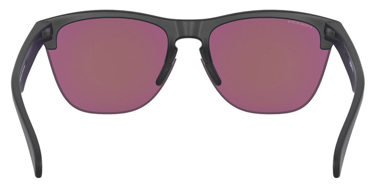 Oakley® OO9374 Frogskins Lite OO9374 937431 63 - Matte Black / Prizm Violet Sunglasses