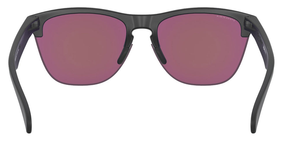Oakley® OO9374 Frogskins Lite OO9374 937431 63 - Matte Black / Prizm Violet Sunglasses