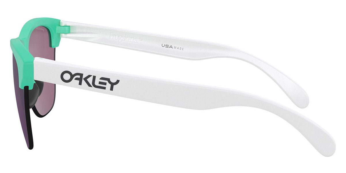 Oakley® OO9374 Frogskins Lite OO9374 937433 63 - Matte Celeste / Prizm Jade Sunglasses