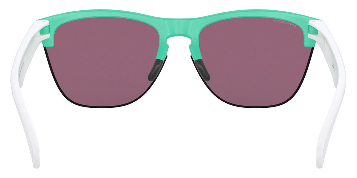 Oakley® OO9374 Frogskins Lite OO9374 937433 63 - Matte Celeste / Prizm Jade Sunglasses