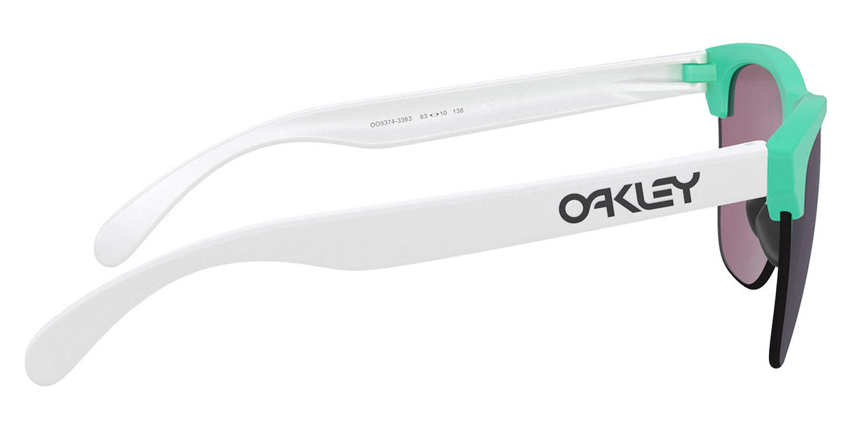 Oakley® OO9374 Frogskins Lite OO9374 937433 63 - Matte Celeste / Prizm Jade Sunglasses