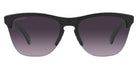 Oakley® OO9374 Frogskins Lite OO9374 937449 63 - Matte black/Prizm grey gradient Sunglasses