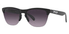Oakley® OO9374 Frogskins Lite OO9374 937449 63 - Matte black/Prizm grey gradient Sunglasses