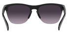 Oakley® OO9374 Frogskins Lite OO9374 937449 63 - Matte black/Prizm grey gradient Sunglasses