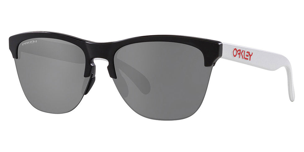 Oakley® OO9374 Frogskins Lite OO9374 937453 63 - Matte black/Prizm black Sunglasses