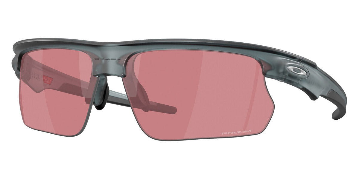 Oakley® OO9400 Bisphaera OO9400 940019 68 - Matte Crystal Black/Prizm Dark Golf Sunglasses