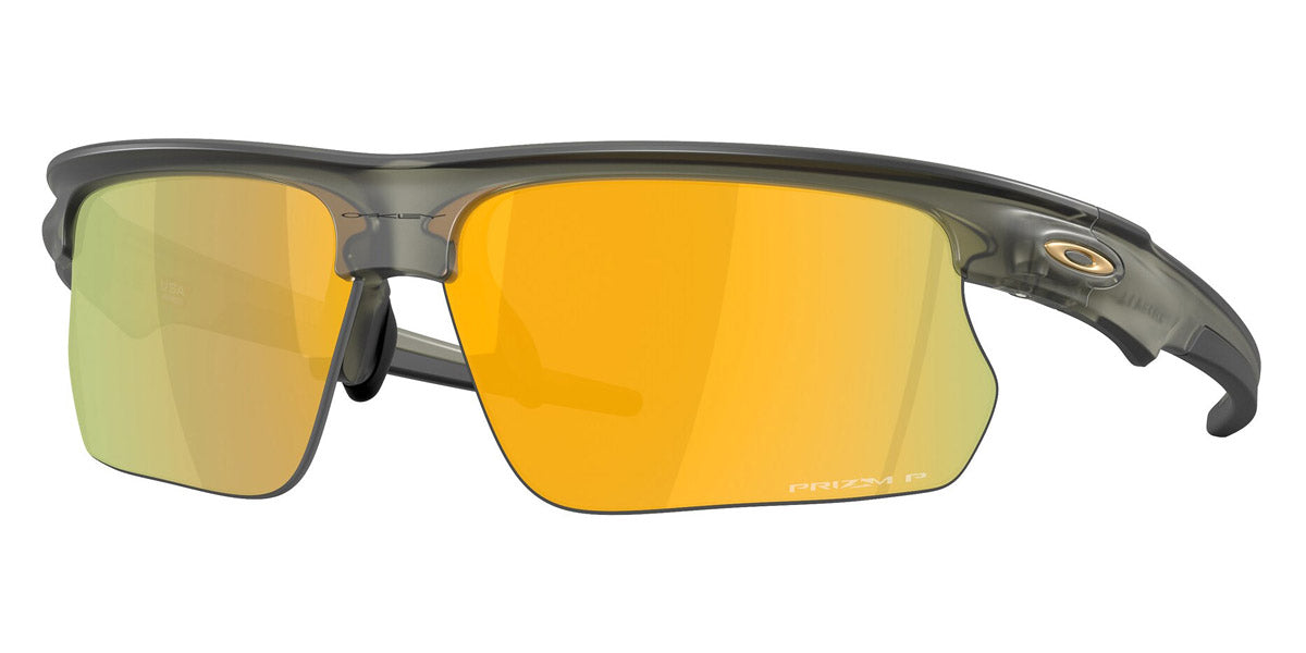 Oakley® OO9400 Bisphaera OO9400 940020 68 - Matte Olive Ink/Prizm 24K Polarized Sunglasses