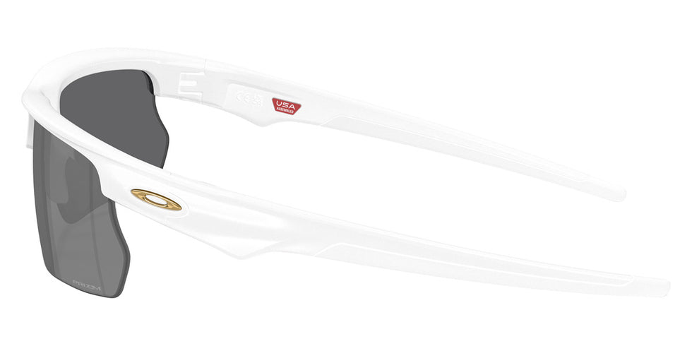 Oakley® OO9400 Bisphaera OO9400 940022 68 - Matte White/Prizm Black Sunglasses