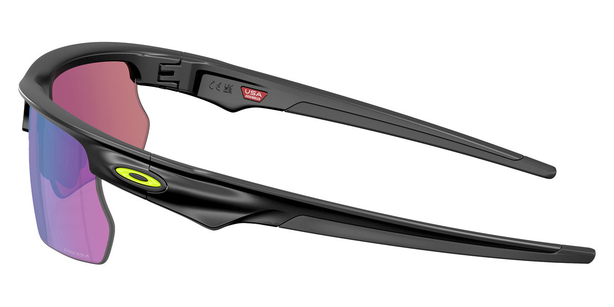 Oakley® OO9400 Bisphaera OO9400 940023 68 - Matte Black/Prizm Road Jade Sunglasses