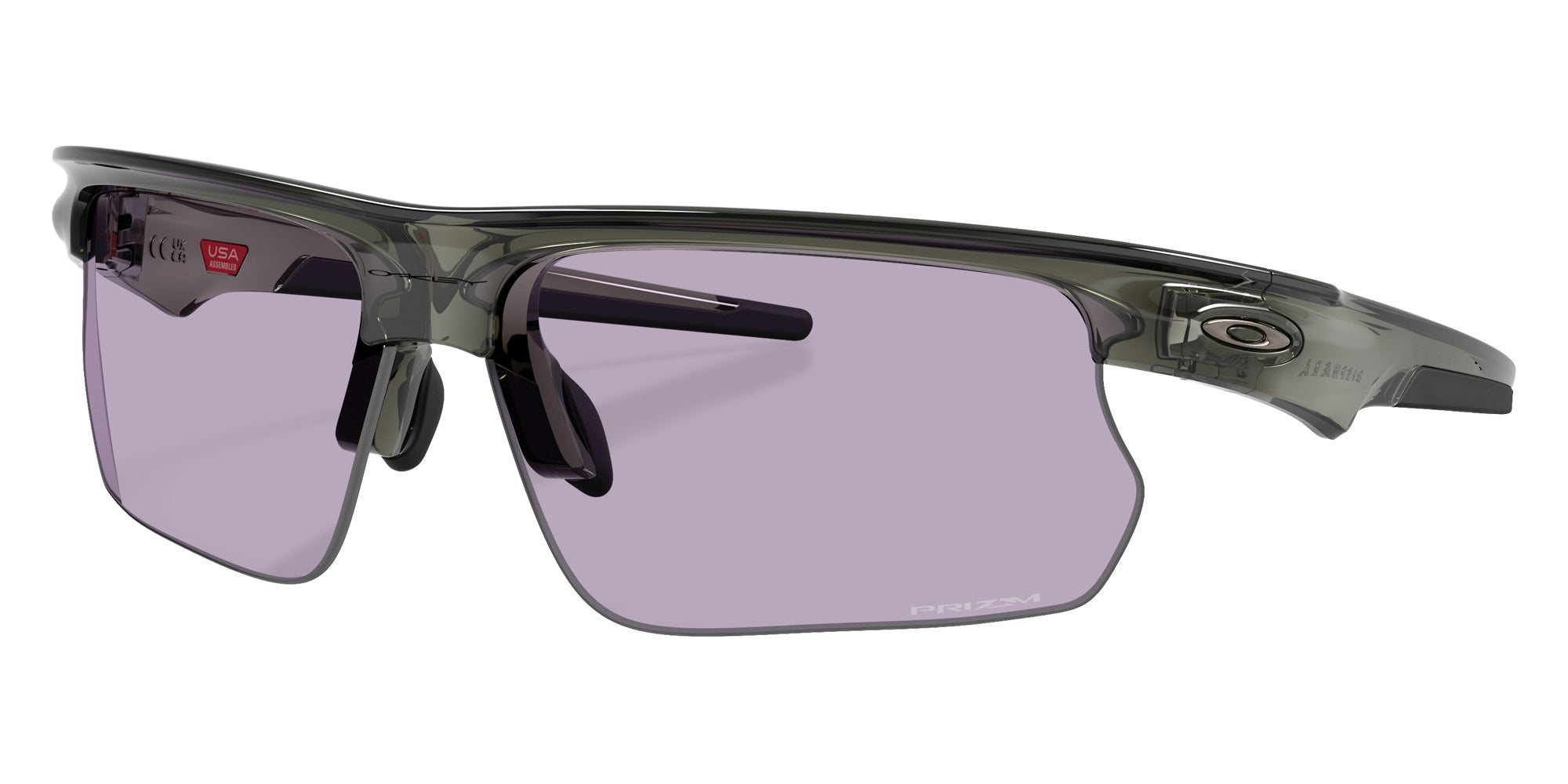 Oakley® OO9400 BISPHAERA OO9400 940027 68 Sunglasses - Gray Smoke / Prizm Slate 940027