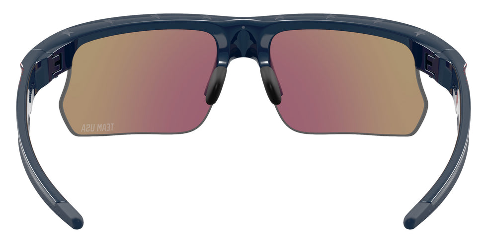 Oakley® OO9400 BISPHAERA OO9400 940028 68 Sunglasses - Team USA Abyss / Prizm Sapphire Mirrored 940028