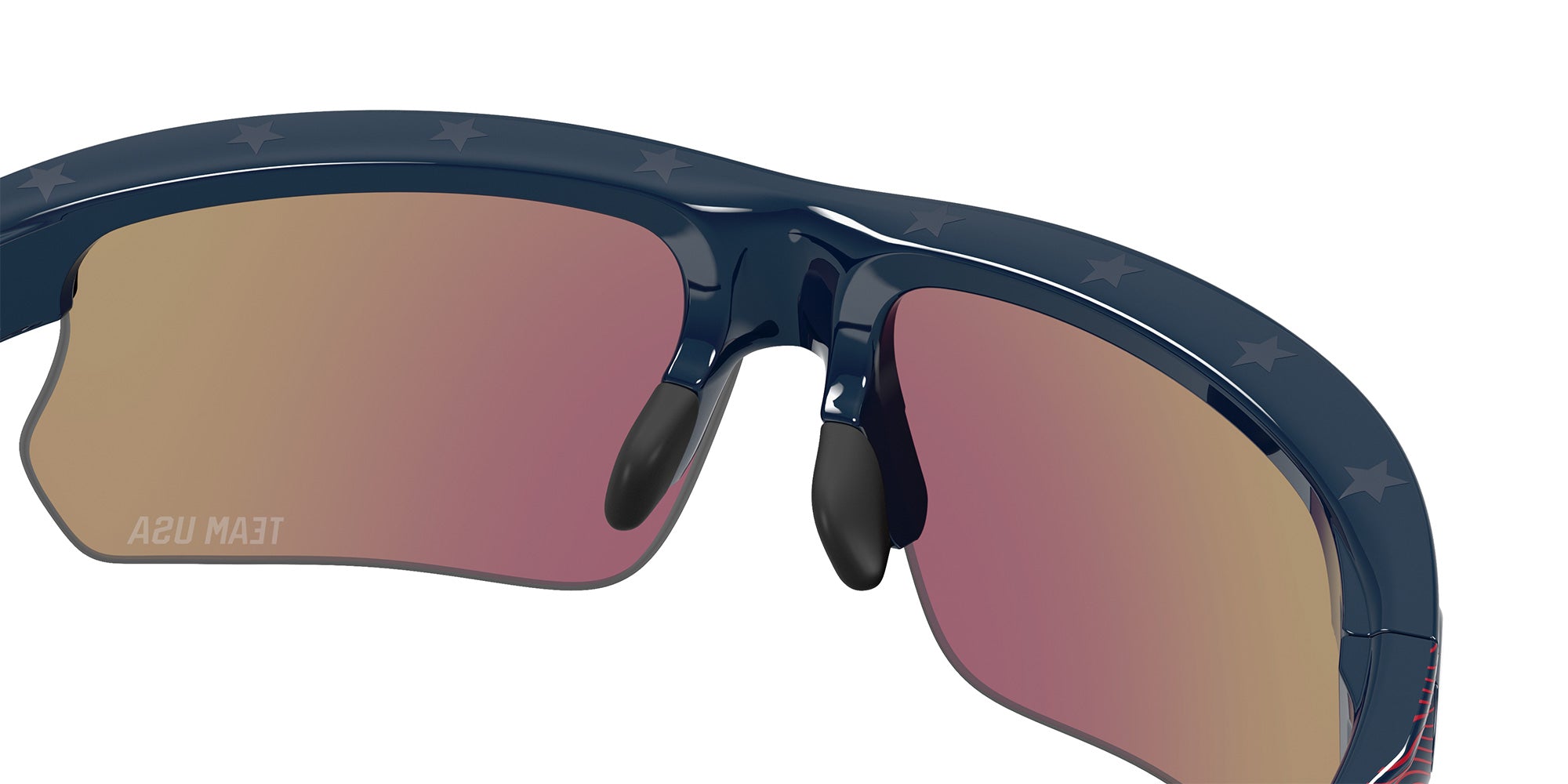 Oakley® OO9400 BISPHAERA OO9400 940028 68 Sunglasses - Team USA Abyss / Prizm Sapphire Mirrored 940028