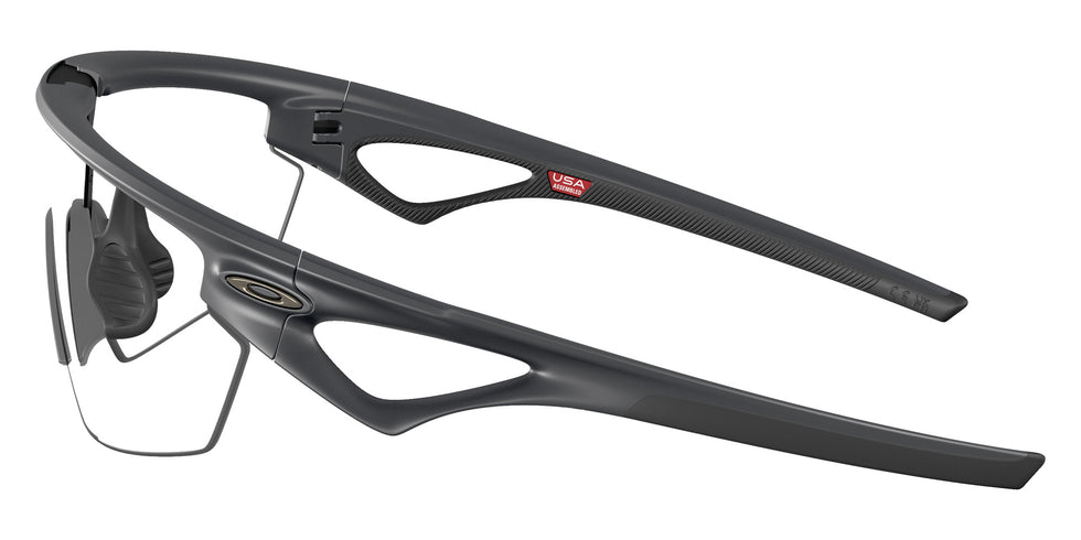 Oakley® OO9403 SPHAERA OO9403 940325 36 Sunglasses - Carbon / Clear to Black Iridium Photochromic Mirrored 940325