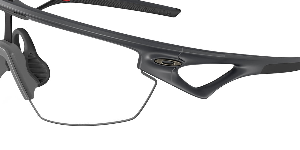 Oakley® OO9403 SPHAERA OO9403 940325 36 Sunglasses - Carbon / Clear to Black Iridium Photochromic Mirrored 940325