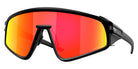 Oakley® OO9404 Latch panel OO9404 940416 35 - Matte Black / Prizm Ruby Sunglasses
