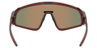 Oakley® OO9404 LATCH PANEL OO9404 940423 35 Sunglasses - Raceworn Red Knight / Prizm Ruby Mirrored