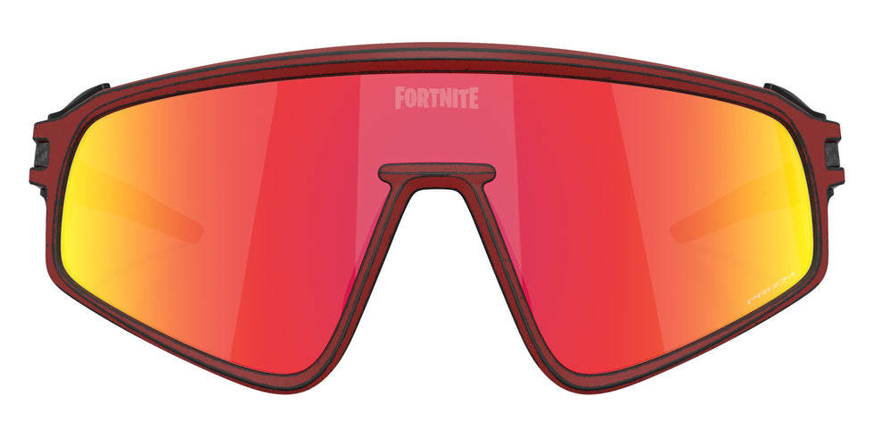 Oakley® OO9404 LATCH PANEL OO9404 940423 35 Sunglasses - Raceworn Red Knight / Prizm Ruby Mirrored