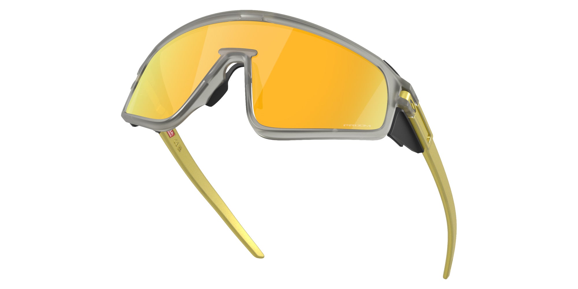 Oakley® OO9404 LATCH PANEL OO9404 940424 35 Sunglasses - Matte Gray Ink / Prizm 24K Mirrored