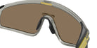 Oakley® OO9404 LATCH PANEL OO9404 940424 35 Sunglasses - Matte Gray Ink / Prizm 24K Mirrored