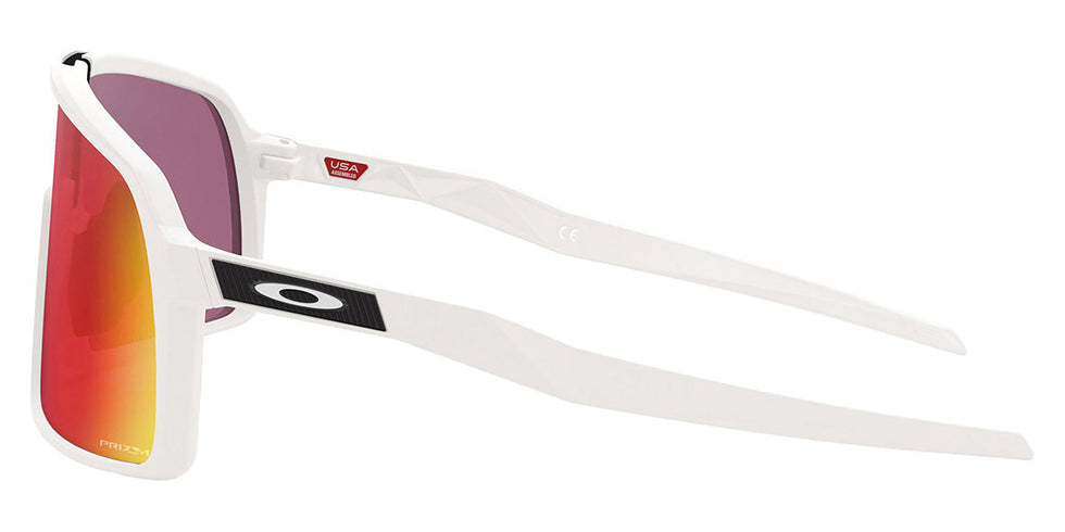 Oakley® OO9406 Sutro OO9406 940606 137 - Matte white/Prizm road Sunglasses