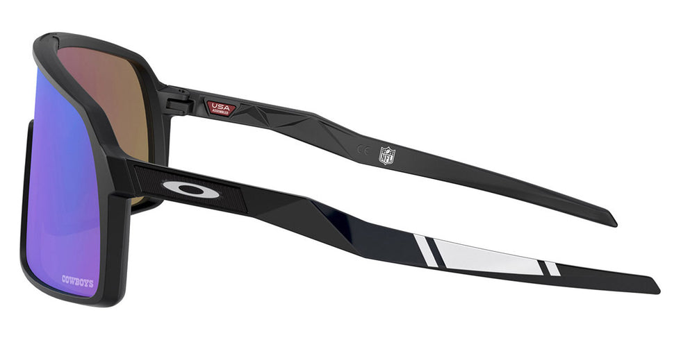 Oakley® OO9406 Sutro OO9406 940636 37 - Dal Matte Black / Prizm Sapphire Sunglasses