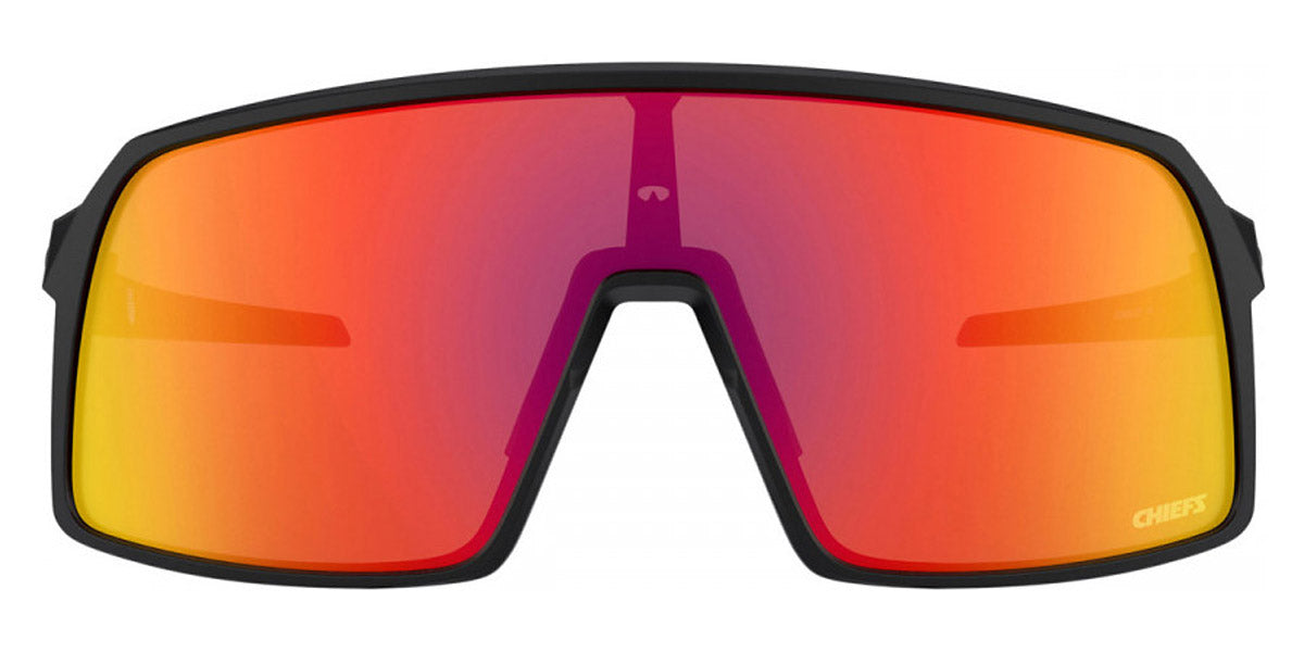 Oakley® OO9406 Sutro OO9406 940639 37 - Kansas City Matte Black / Prizm Ruby Sunglasses