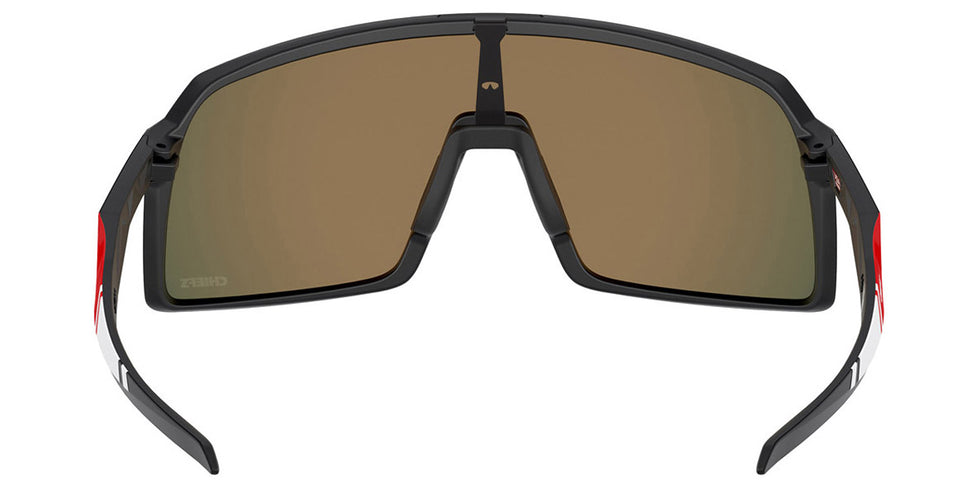 Oakley® OO9406 Sutro OO9406 940639 37 - Kansas City Matte Black / Prizm Ruby Sunglasses
