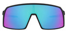 Oakley® OO9406 Sutro OO9406 940640 37 - Lac Matte Black / Prizm Sapphire Sunglasses