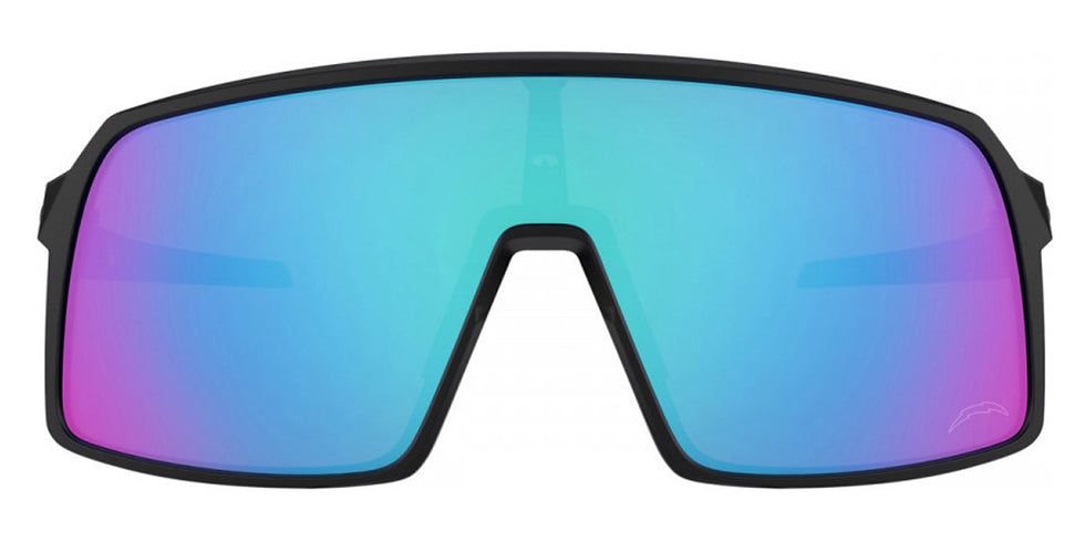 Oakley® OO9406 Sutro OO9406 940640 37 - Lac Matte Black / Prizm Sapphire Sunglasses