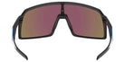 Oakley® OO9406 Sutro OO9406 940640 37 - Lac Matte Black / Prizm Sapphire Sunglasses
