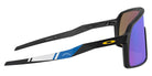 Oakley® OO9406 Sutro OO9406 940640 37 - Lac Matte Black / Prizm Sapphire Sunglasses