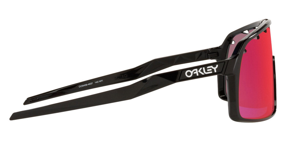 Oakley® OO9406 Sutro OO9406 940649 37 - Polished Black / Prizm Road Sunglasses