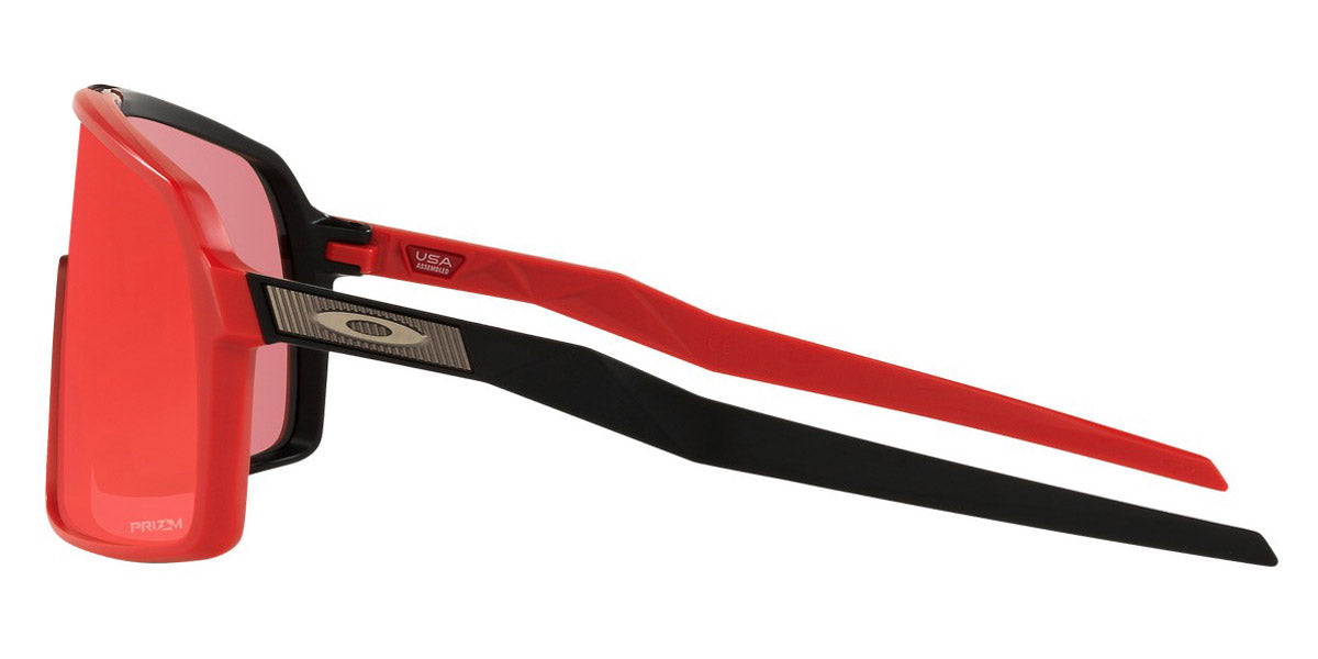 Oakley® OO9406 Sutro OO9406 940651 37 - Matte Black Redline / Prizm Trail Torch Sunglasses