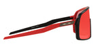 Oakley® OO9406 Sutro OO9406 940651 37 - Matte Black Redline / Prizm Trail Torch Sunglasses