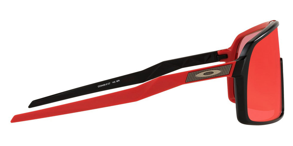Oakley® OO9406 Sutro OO9406 940651 37 - Matte Black Redline / Prizm Trail Torch Sunglasses