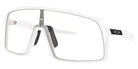 Oakley® OO9406 Sutro OO9406 940654 37 - Polished White / Clear Sunglasses