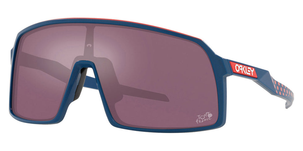 Oakley® OO9406 Sutro OO9406 940658 37 - TDF Poseidon / Prizm Road Black Sunglasses