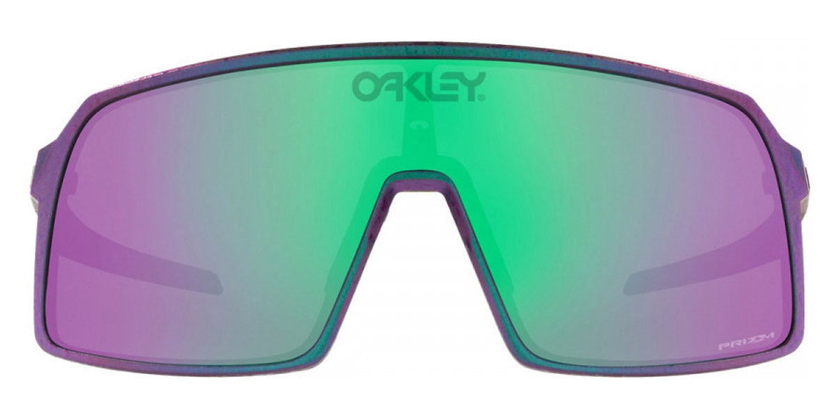 Oakley® OO9406 Sutro OO9406 940659 37 - Green Purple with Splatter Sunglasses