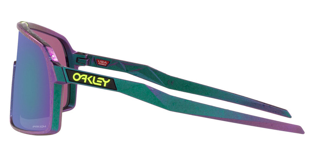 Oakley® OO9406 Sutro OO9406 940659 37 - Green Purple with Splatter Sunglasses