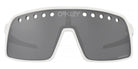 Oakley® OO9406 Sutro OO9406 940662 37 - Polished White / Prizm Black Sunglasses