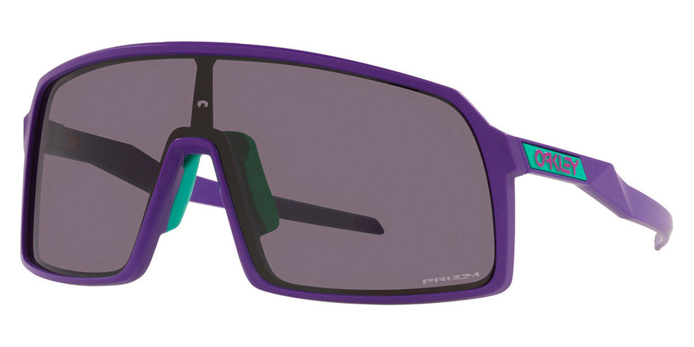 Oakley® OO9406 Sutro OO9406 940689 37 - Matte Electric Purple / Prizm Gray Sunglasses