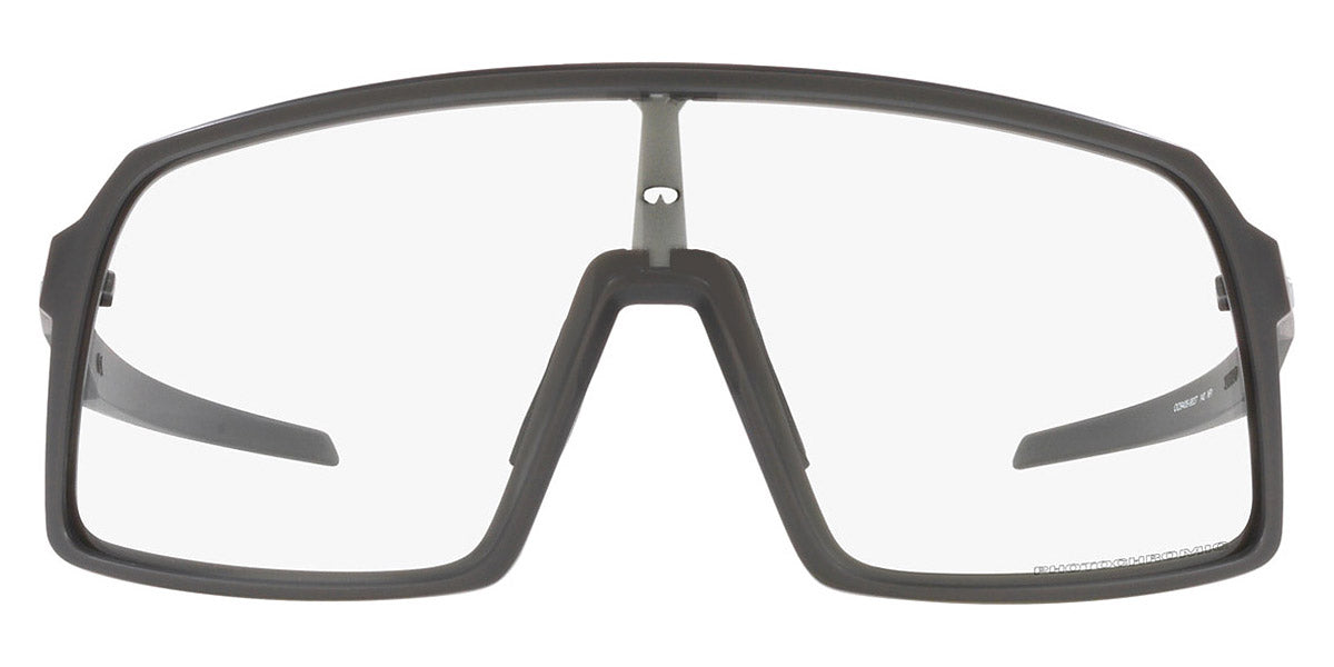 Oakley® OO9406 Sutro OO9406 940698 137 - Matte carbon/Clear to black iridium photochromic Sunglasses