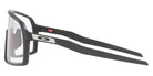 Oakley® OO9406 Sutro OO9406 940698 137 - Matte carbon/Clear to black iridium photochromic Sunglasses