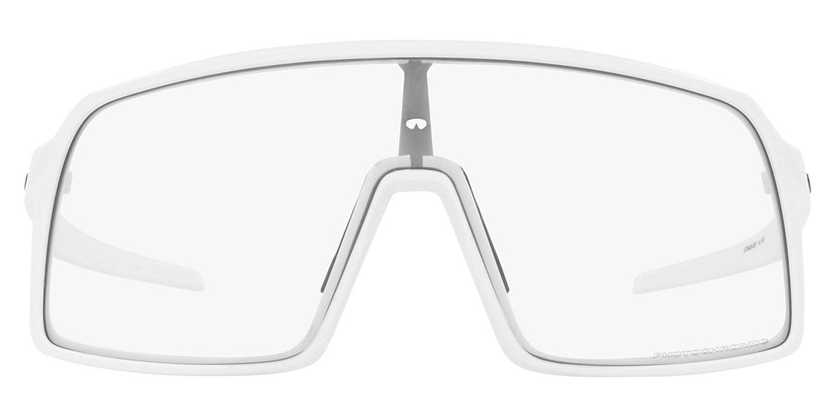 Oakley® OO9406 Sutro OO9406 940699 137 - Matte white/Clear to black iridium photochromic Sunglasses