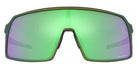 Oakley® OO9406A Sutro (A) OO9406A 940637 37 - Matte Silver Green Colorshift / Prizm Road Jade Mirrored Sunglasses