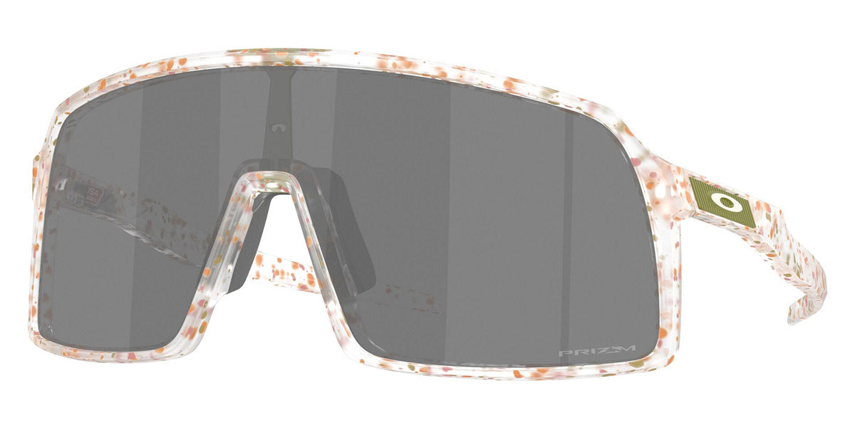 Oakley® OO9406A Sutro (A) OO9406A 940656 37 - Matte Clear Terrazzo/Prizm Black Sunglasses
