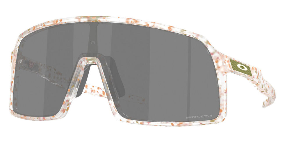 Oakley® OO9406A Sutro (A) OO9406A 940656 37 - Matte Clear Terrazzo/Prizm Black Sunglasses