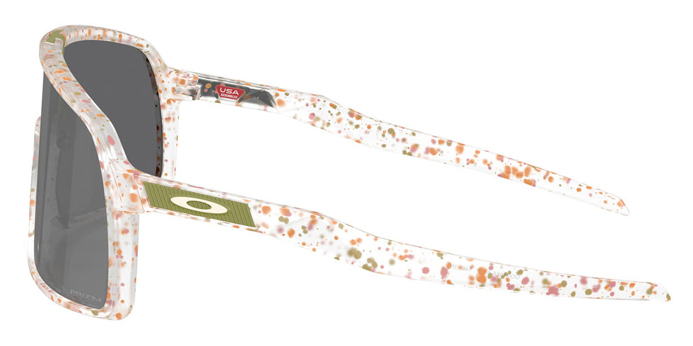 Oakley® OO9406A Sutro (A) OO9406A 940656 37 - Matte Clear Terrazzo/Prizm Black Sunglasses