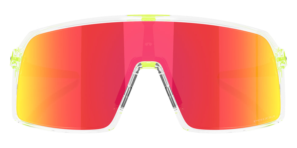 Oakley® OO9406A SUTRO (A) OO9406A 940660 37 Sunglasses - Clear / Prizm Ruby Mirrored 940660